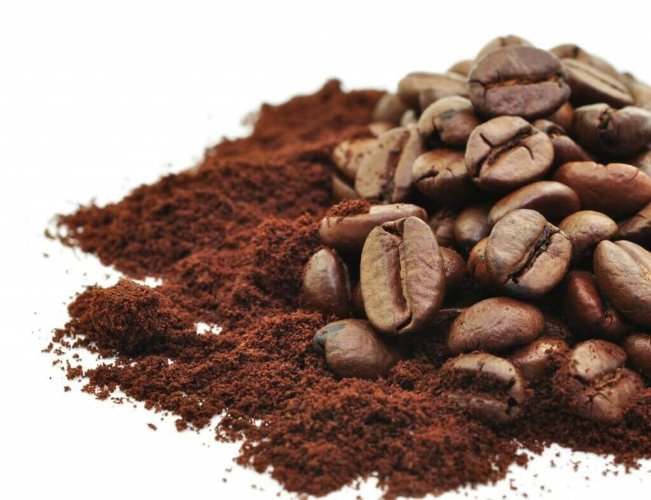 Жаренный кофе (зерна)скраб  